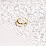 Beaded Band Ring