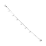 Dainty Crystal Drop Bracelet