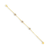 Princess Crystal Station Bracelet