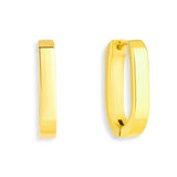 Slim Block Hoops
