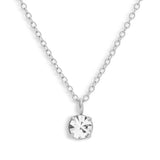 Solitaire Crystal Necklace