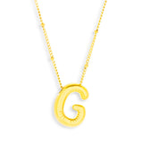 Starburst Initial Necklace