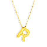 Starburst Initial Necklace