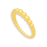 Beaded Band Ring