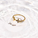 Risen Cross Ring